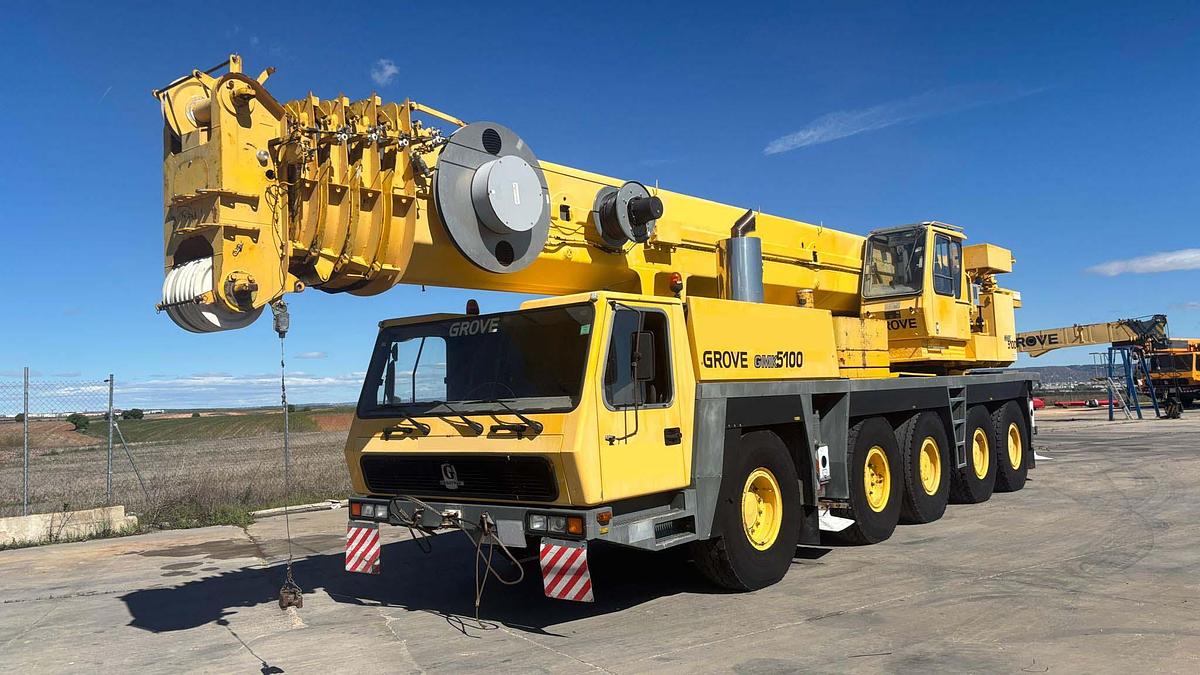Usado 2002 GROVE GMK 5100